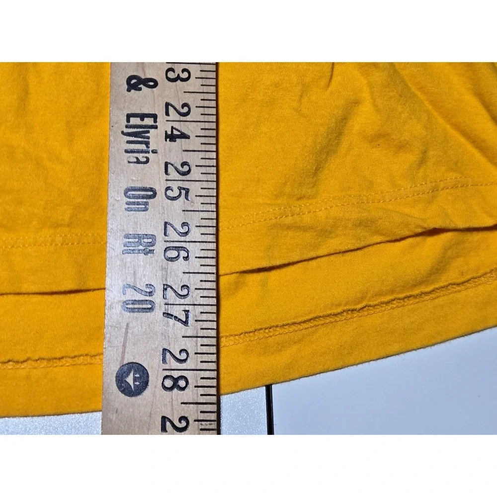 Nike Pittsburgh Pirates Yellow T Shirt Men's XXL Boxy Fit‎ Spellout